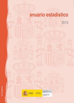 Portada de Anuario estadístico 2015
