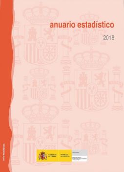 Portada de Anuario estadístico 2018