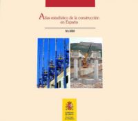 Portada de Atlas estadístico de la construcción en España. Año 2008