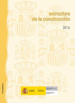 Portada de Estructura de la construcción. Año 2016.