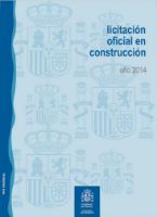 Portada de Licitación oficial en construcción, año 2014.