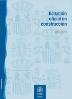 Portada de Licitación oficial en construcción, año 2016.