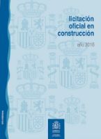 Portada de Licitación oficial en construcción, año 2018