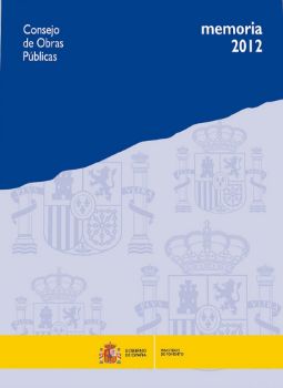 Portada de Memoria 2012. Consejo de Obras Públicas
