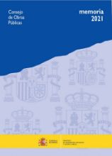 Portada de Memoria 2021. Consejo de Obras Públicas