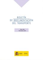 Portada de Boletín de Documentación del Transporte nº 326, noviembre 2015