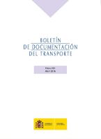 Portada de Boletín de Documentación del Transporte nº 331, abril 2016.