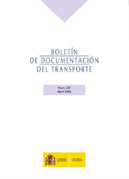 Portada de Boletín de Documentación del Transporte nº 331, abril 2016.