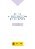 Portada de Boletín de Documentación del Transporte nº 351, diciembre 2017.