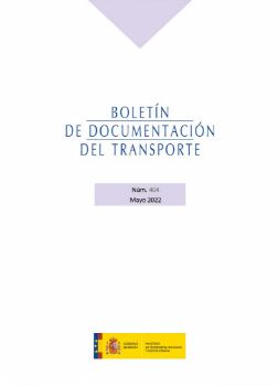 Portada de Boletín de documentación del transporte nº 404, mayo 2022 [Mitma].