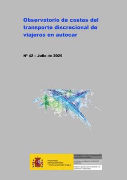 Portada de Observatorio de costes del transporte discrecional de viajeros en autocar. Nº 42, julio 2025