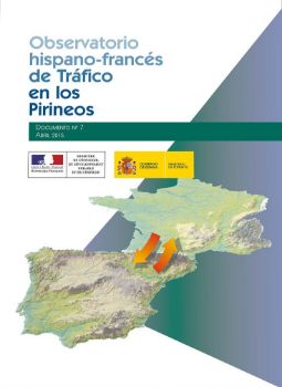 Portada de Observatorio hispano-francés de Tráfico en los Pirineos. Documento nº 7. Abril 2015.