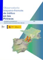 Portada de Observatorio hispano-francés de tráfico en los Pirineos. Suplemento al documento nº 9 [2021]