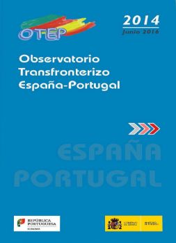 Portada de Observatorio transfronterizo España - Portugal 2014. OTEP (Tríptico)