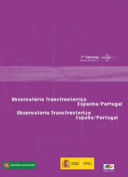 Portada de Observatorio transfronterizo España/Portugal. Documento nº 7. Marzo 2015.  Observatorio Transfronteiriço Espanha/Portugal.