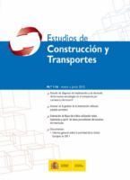 Portada de Revista Estudios de Construcción y Transportes. Nº 116, enero a junio 2012