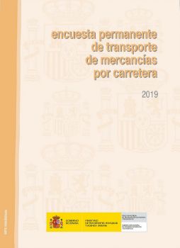 Portada de Encuesta permanente de transporte de mercancías por carretera, 2019