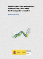 Portada de Evolución de los indicadores económicos y sociales del transporte terrestre. Noviembre 2016