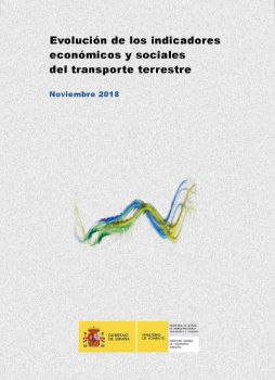 Portada de Evolución de los indicadores económicos y sociales del transporte terrestre. Noviembre 2018