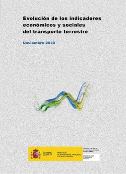 Portada de Evolución de los indicadores económicos y sociales del transporte terrestre. Noviembre 2020