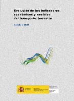 Portada de Evolución de los indicadores económicos y sociales del transporte terrestre. Octubre 2021