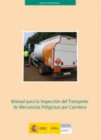Portada de Manual para la inspección del transporte de mercancías peligrosas por carretera
