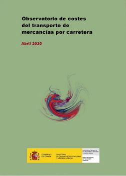 Portada de Observatorio de Costes del transporte de mercancías por carretera. Abril 2020