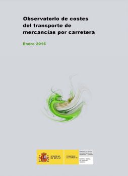 Portada de Observatorio de Costes del transporte de mercancías por carretera. Enero 2015
