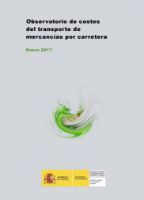 Portada de Observatorio de Costes del transporte de mercancías por carretera. Enero 2017.