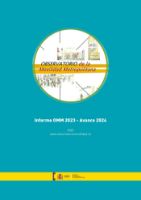 Portada de Observatorio de la movilidad metropolitana. Informe OMM 2023 - Avance 2024