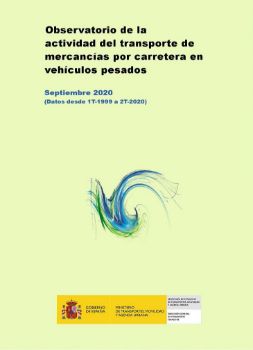 Portada de Observatorio de la Actividad del transporte de mercancías por carretera en vehículos pesados. Septiembre  2020 (Datos desde 1T-1999 a 2T-2020)