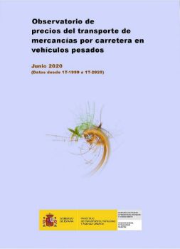Portada de Observatorio de Precios del transporte de mercancías por carretera en vehículos pesados. Junio 2020 (Datos desde 1T-1999 a 1T-2020)