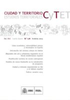 Portada de Ciudad y Territorio, Estudios Territoriales. C y TET, Nº 178 invierno 2013. Vol. XLV. Cuarta época.