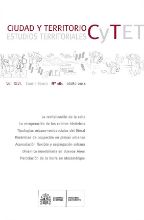 Portada de Ciudad y Territorio, Estudios Territoriales. C y TET, Nº 181 otoño 2014. Vol. XLVI. Cuarta época.