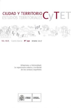 Portada de Ciudad y Territorio, Estudios Territoriales. C y TET, nº 192 verano 2017. Vol. XLIX. Cuarta época