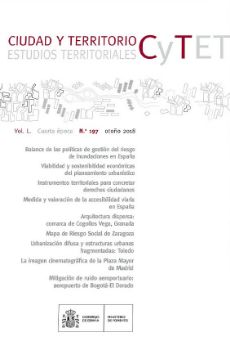 Portada de Ciudad y Territorio, Estudios Territoriales. C y TET, nº 197, otoño 2018