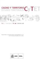 Portada de Ciudad y Territorio, estudios Territoriales. C y TET, nº 198, invierno 2018.