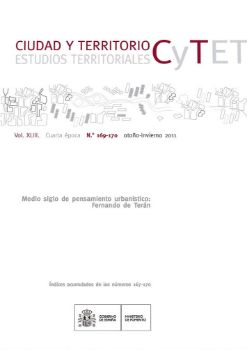 Portada de Ciudad y Territorio, Estudios Territoriales. C y TET. Vol. XLIII. Cuarta época. Nº 169-170 otoño-invierno 2011