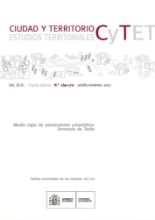 Portada de Ciudad y Territorio, Estudios Territoriales. C y TET. Vol. XLIII. Cuarta época. Nº 169-170 otoño-invierno 2011