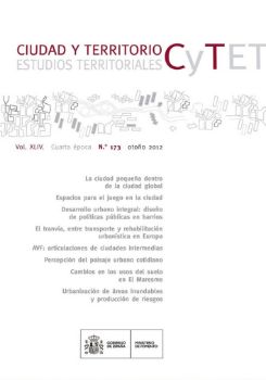 Portada de Ciudad y Territorio. Estudios Territoriales. CyTET Nº 173 otoño 2012
