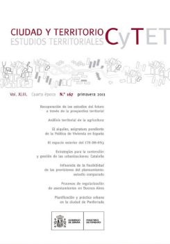 Portada de Ciudad y Territorio. Estudios Territoriales. Nº 167 primavera 2011