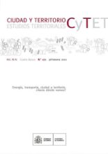 Portada de Ciudad y Territorio. Estudios Territoriales. Nº 171 primavera 2012