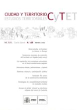 Portada de Ciudad y Territorio.Estudios Territoriales.C y TET, nº168, verano 2011