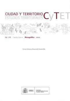 Portada de Revista Ciudad y Territorio, Estudios Territoriales. C y TET - Monográfico 2022- "Forma Urbana y Desarrollo Sostenible"-