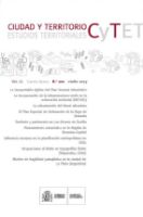 Portada de Revista Ciudad y Territorio, Estudios Territoriales. C y TET nº 201, otoño 2019