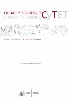 Portada de Revista Ciudad y Territorio, Estudios Territoriales. C y TET nº 202, invierno 2019