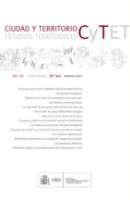 Portada de Revista Ciudad y Territorio, Estudios Territoriales. C y TET n.º 212, verano 2022