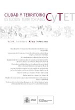 Portada de Revista Ciudad y Territorio, Estudios Territoriales. C y TET N.º 214, invierno 2022