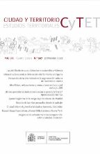 Portada de Revista Ciudad y Territorio, Estudios Territoriales. C y TET nº 207, primavera 2021