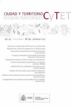 Portada de Revista Ciudad y Territorio, Estudios Territoriales. C y TET nº 211, primavera 2022